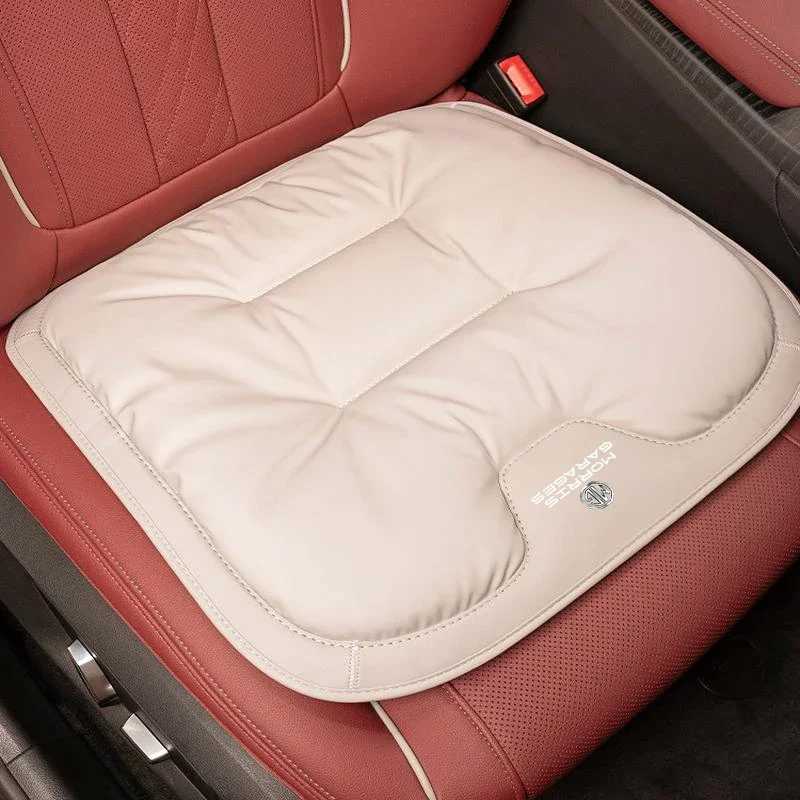 Enhance Comfort PU Leather Auto Seat Cushion Non-Slip Chair Mat Guard Protector Compatible with MG HS MG4 EV ZS ES5 ONE MG6