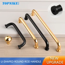 Modern Cabinet Pulls Black Cupboard Door Handles And Knobs Closet Door Pulls Gold Dresser Drawer Handle Curved Trays Handle