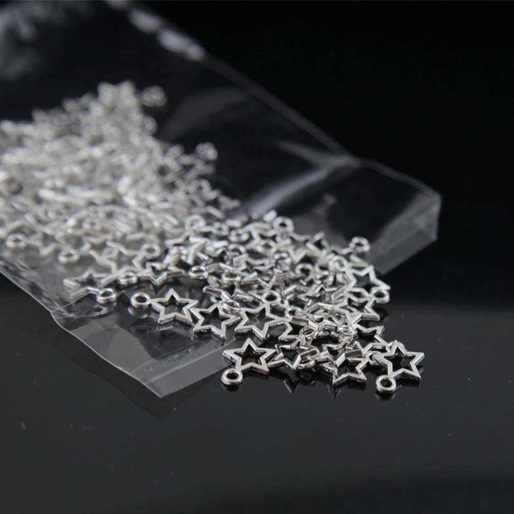 

100Pcs Fine Workmanship Alloy Pentagram Charms for Jewelry Making Accessories Necklace Bracelet Keychain