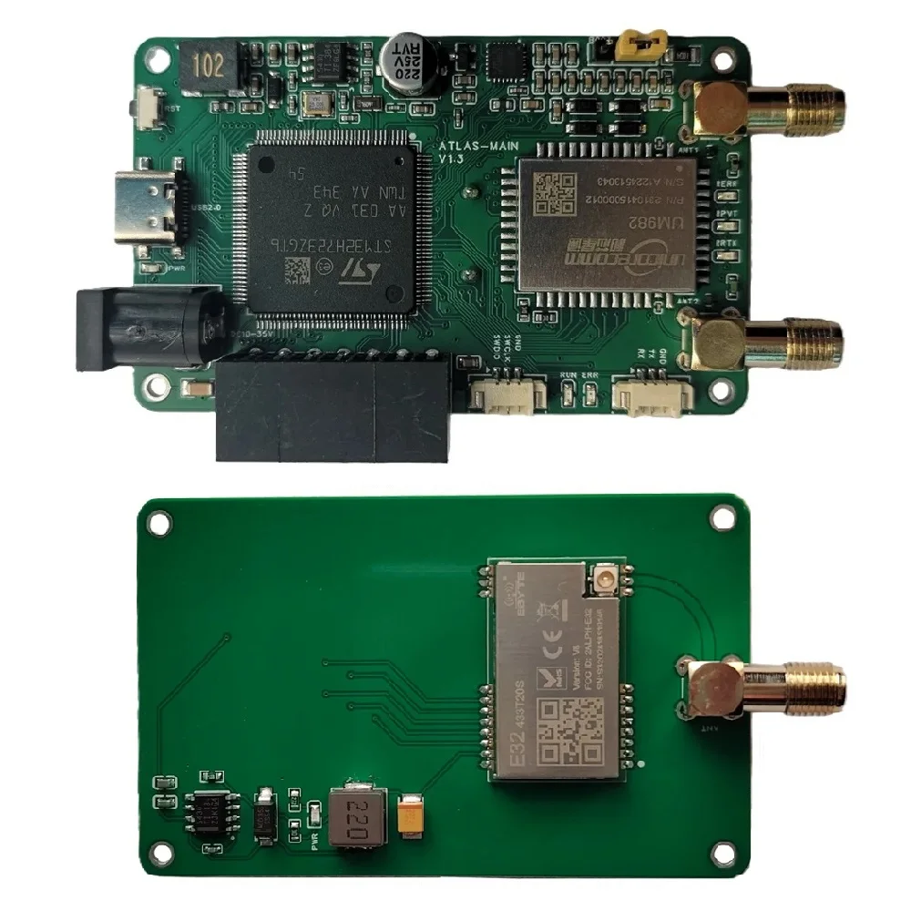 AM982-LORAV1 dual-antenna GNSS RTK-IMU Lora board STM32 RTK Lora development board UM982 Lora board