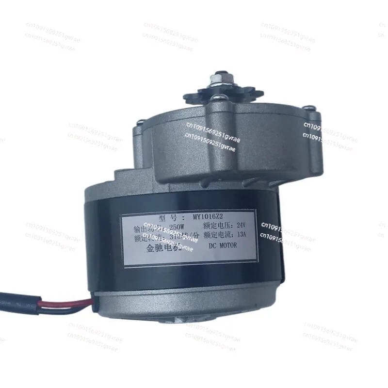 Geared Motor MY1016Z2-24V250W350W Electric Vehicle Motor, Balance Car Motor, Wheelchair