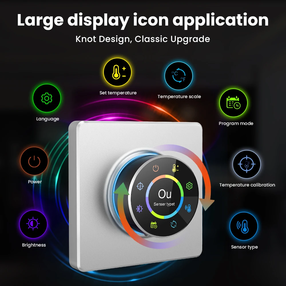 AVATTO Tuya WiFi مقبض ذكي ترموستات التدفئة الكهربائية غلاية غاز المياه الذكية متحكم في درجة الحرارة ل Alexa Google Home #2