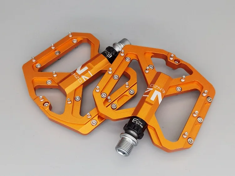 Neue Mountainbike Pedale MTB Pedal Aluminium Fahrrad Breite Plattform Flache Pedale 9/16 "Versiegelt Lager Fahrrad Pedale – Detail 12
