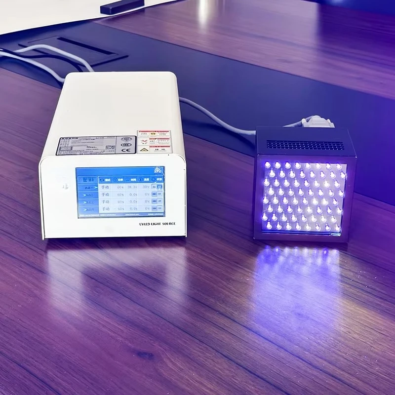 UV Light Emitting Diode Curing System with 365nm Fan - Cooled UV Lamp 220v