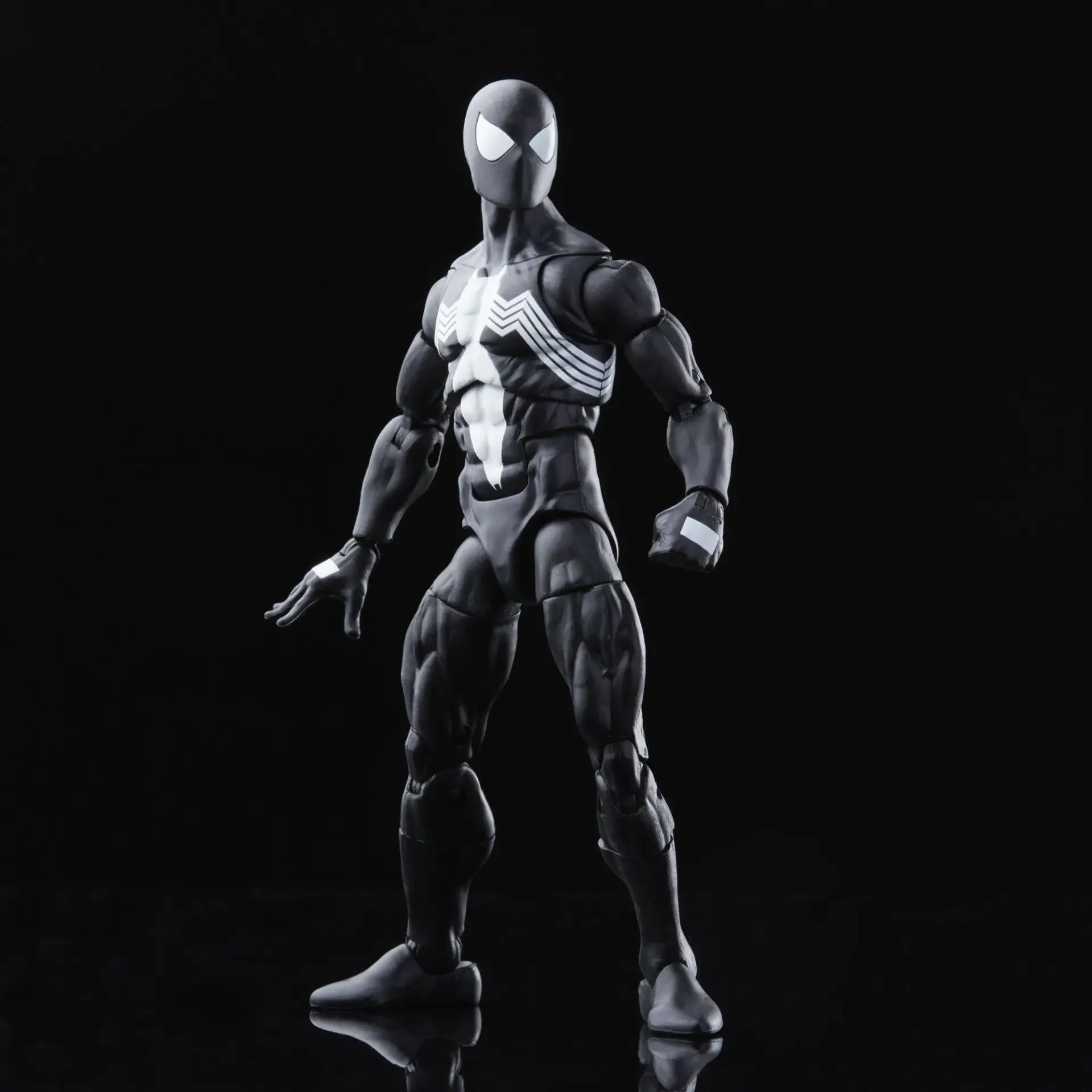 Original Marvel Legends Retro Wave Symbiote Spiderman 6" lose Actionfigur