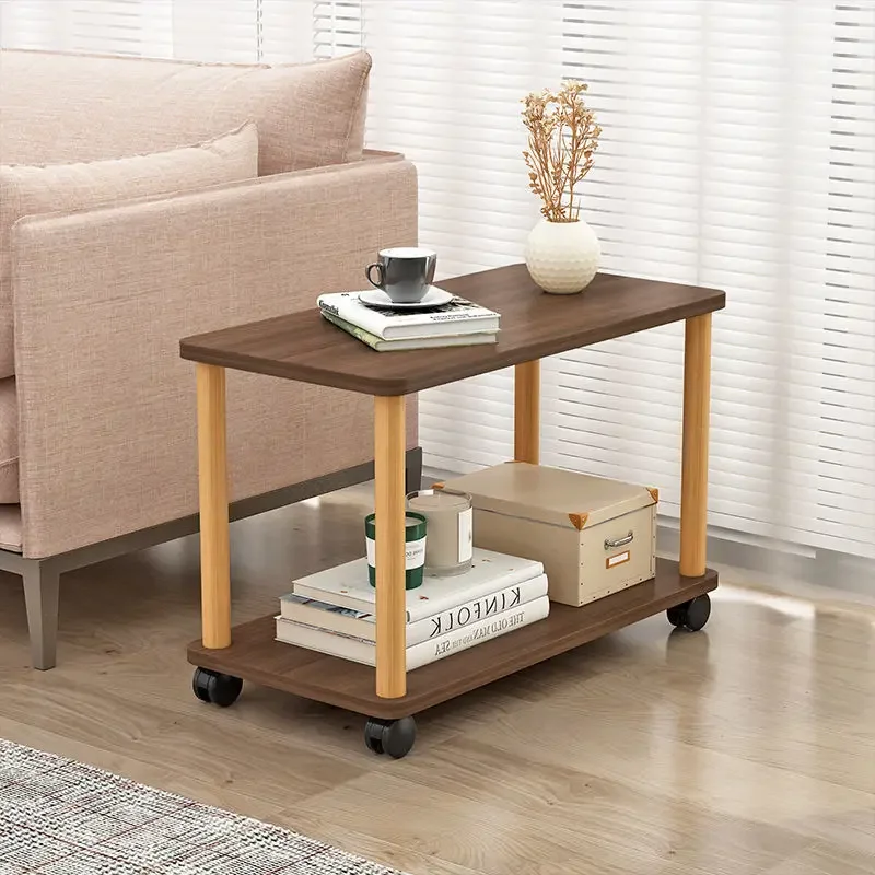 Nordic Minimalist Removable Side Table - Multi-scene Use for Living Room Sofa & Bedroom Bedside, Compact Creative Tea Table with