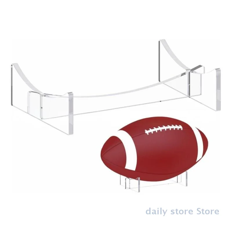 

1/2 шт. акриловые подставки для мячей, регби, футбол, баскетбол, волейбол, футбол, держатель для хранения, настольный держатель для коллекции сувениров