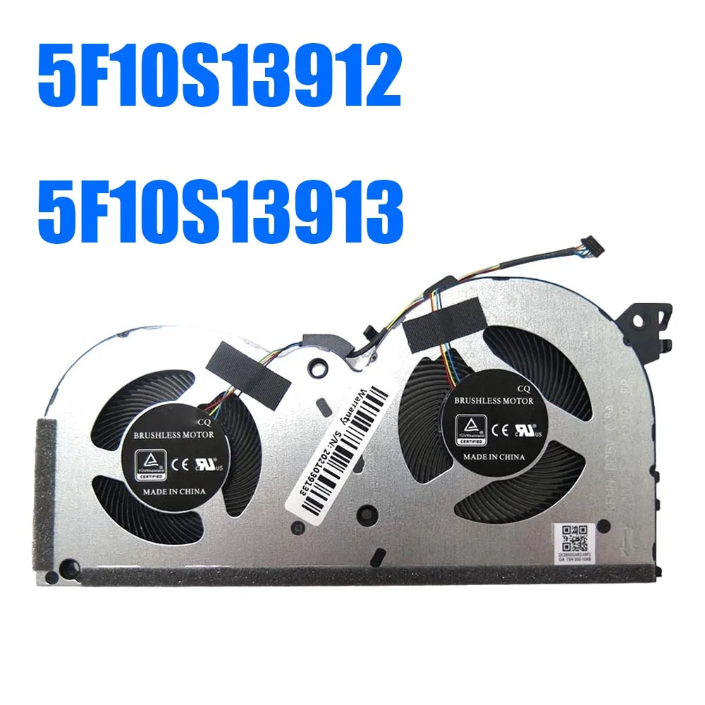 

For Lenovo For Ideapad Creator 5-15IMH05 82D4 / Gaming 3-15ARH05 82EY 3-15IMH05 81Y4 5F10S13912 5F10S13913 DC5V Laptop CPU Fan
