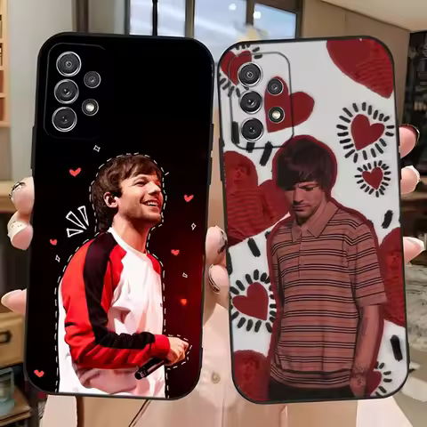 L-Louis T-TomlinsonS Phone Case For Samsung Galaxy A13,A21s,A22,A31,A32,A52,A53,A71,A80,A91 Soft Black Phone Cover