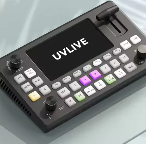 UViDedign UVLIVE M/E Video Switcher Mixer Muliti Functional Live Streaming Hot 4*HDMI-Input for SPROLINK NEOLIVE R2 Plus