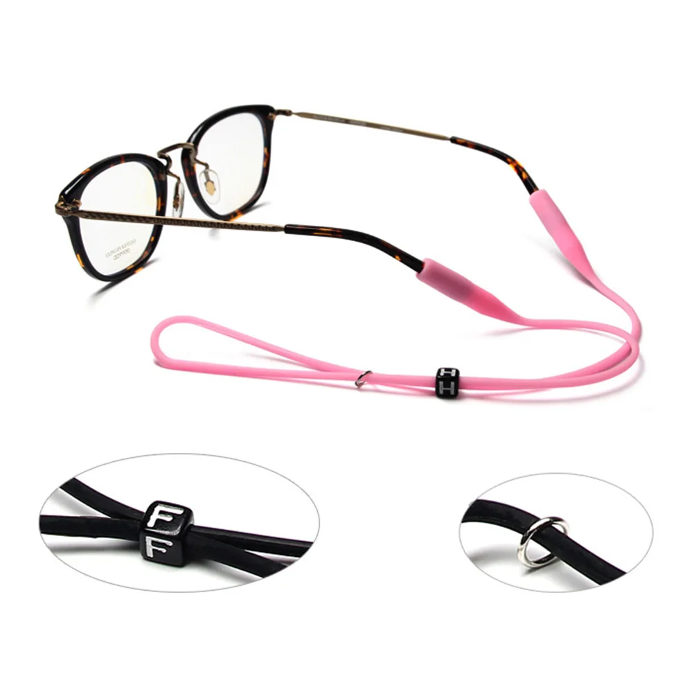 

12pcs Silicone Anti-Slip Eyeglasses Cord Adjustable Safety Strap Sturdy Glasses Holder Protective Rope Durable Premium Material