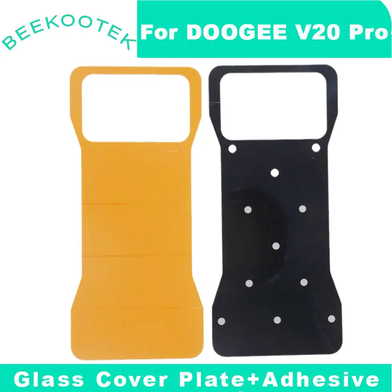 

New Original DOOGEE V20 Pro Battery Cover Back Case Glass Cover Plate Housing With Adhesive For DOOGEE V20 Pro Smart Phone