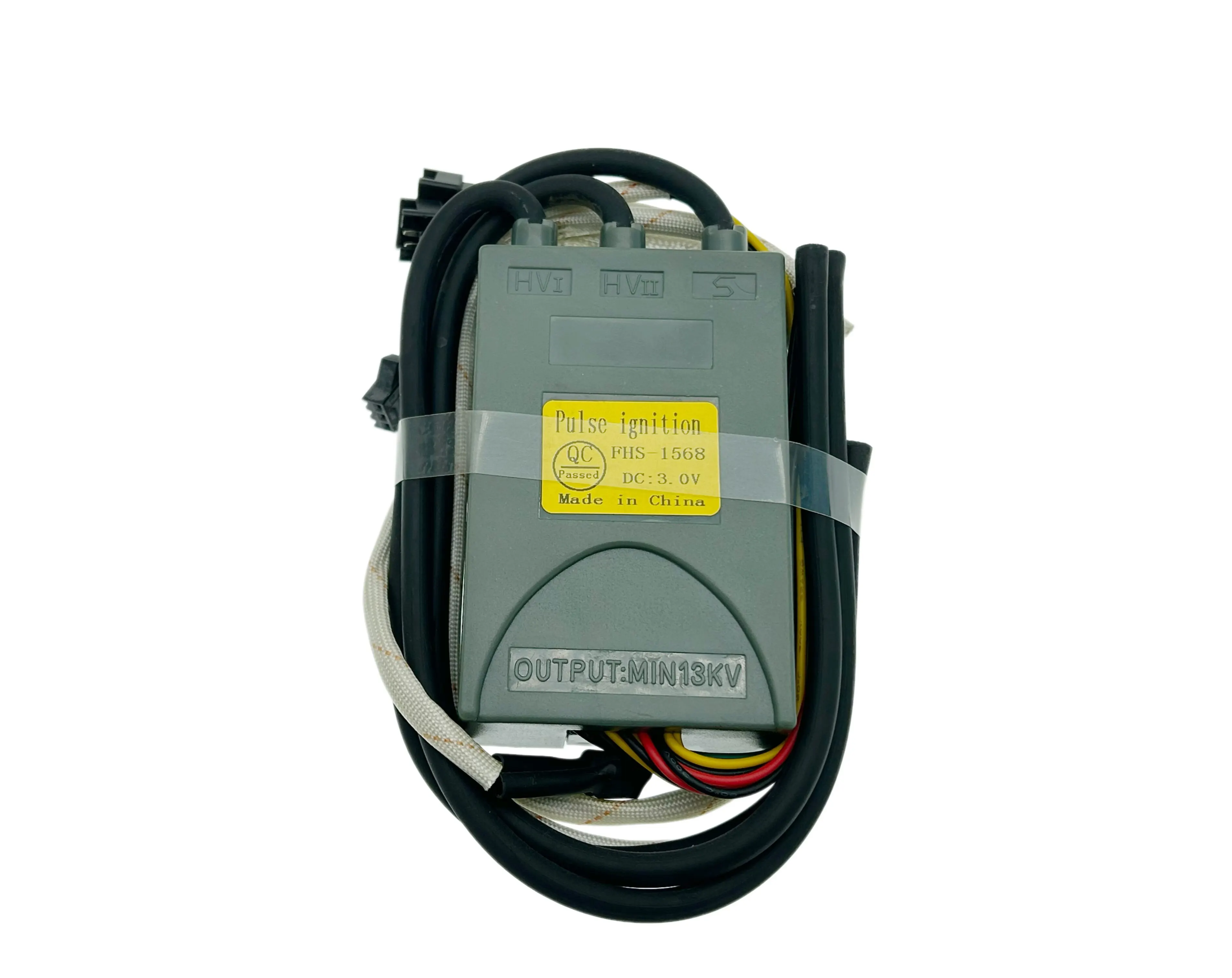 5 Wires Model 1568 Universal DC 3V Gas Stove Pulse Igniter, Double Ignition with Temperature Control & Display, 1PCS
