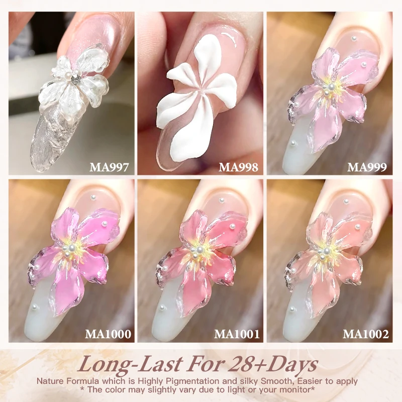 8ml/15ml antiaderente extensão de mão gel unhas claro branco nu rosa 3d esculpido pinturas uv gel construtor para extensão da arte do prego