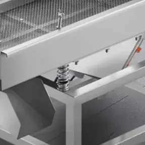 Double Engine Vibrating Sieve Machine 220V Large Granular Material Shocking Screener Machine