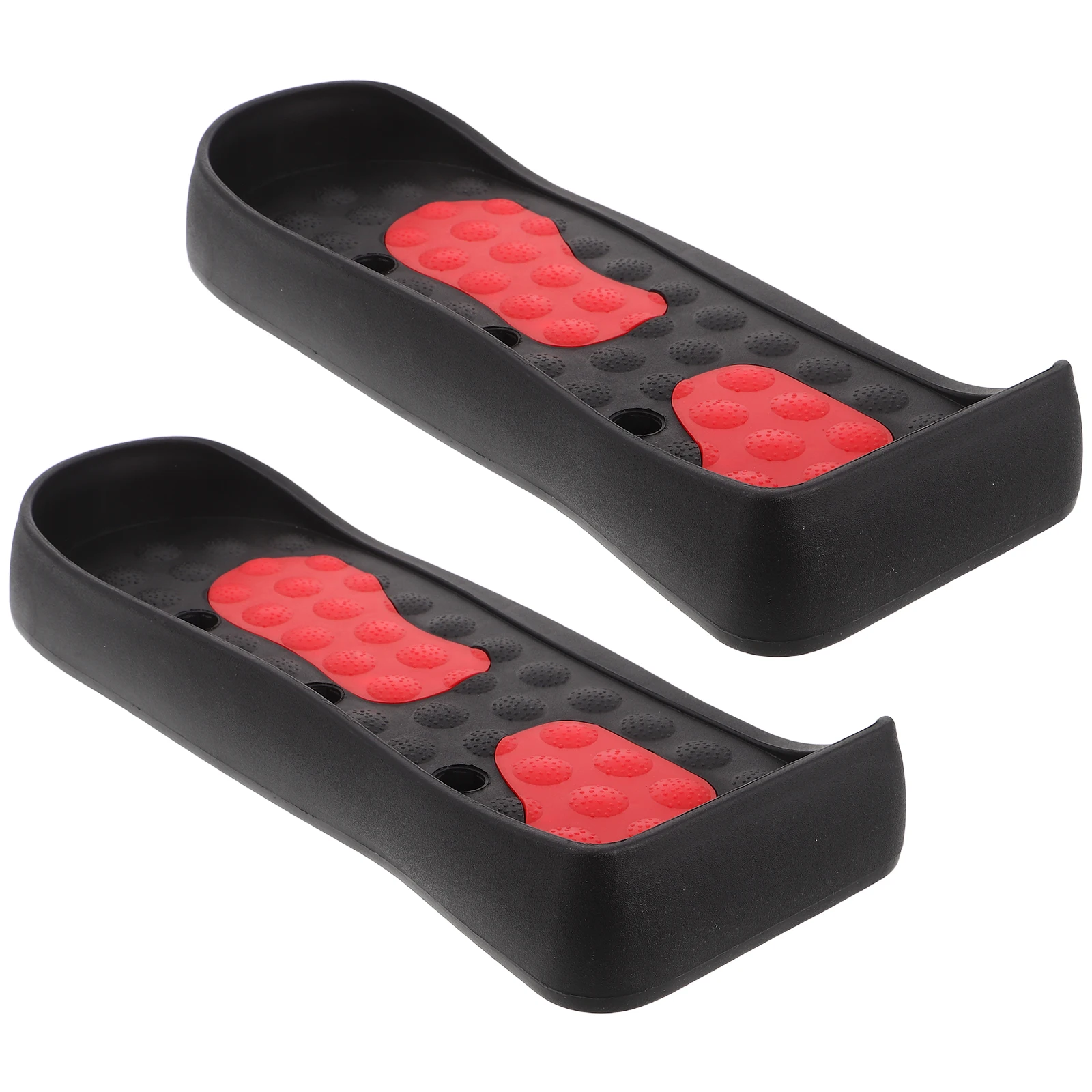 

1Pair Rowing Machine Pedals High Wear-Resistant Plastic Replacement Foot Pedals for Exercise Equipment Indoor Rower Machine