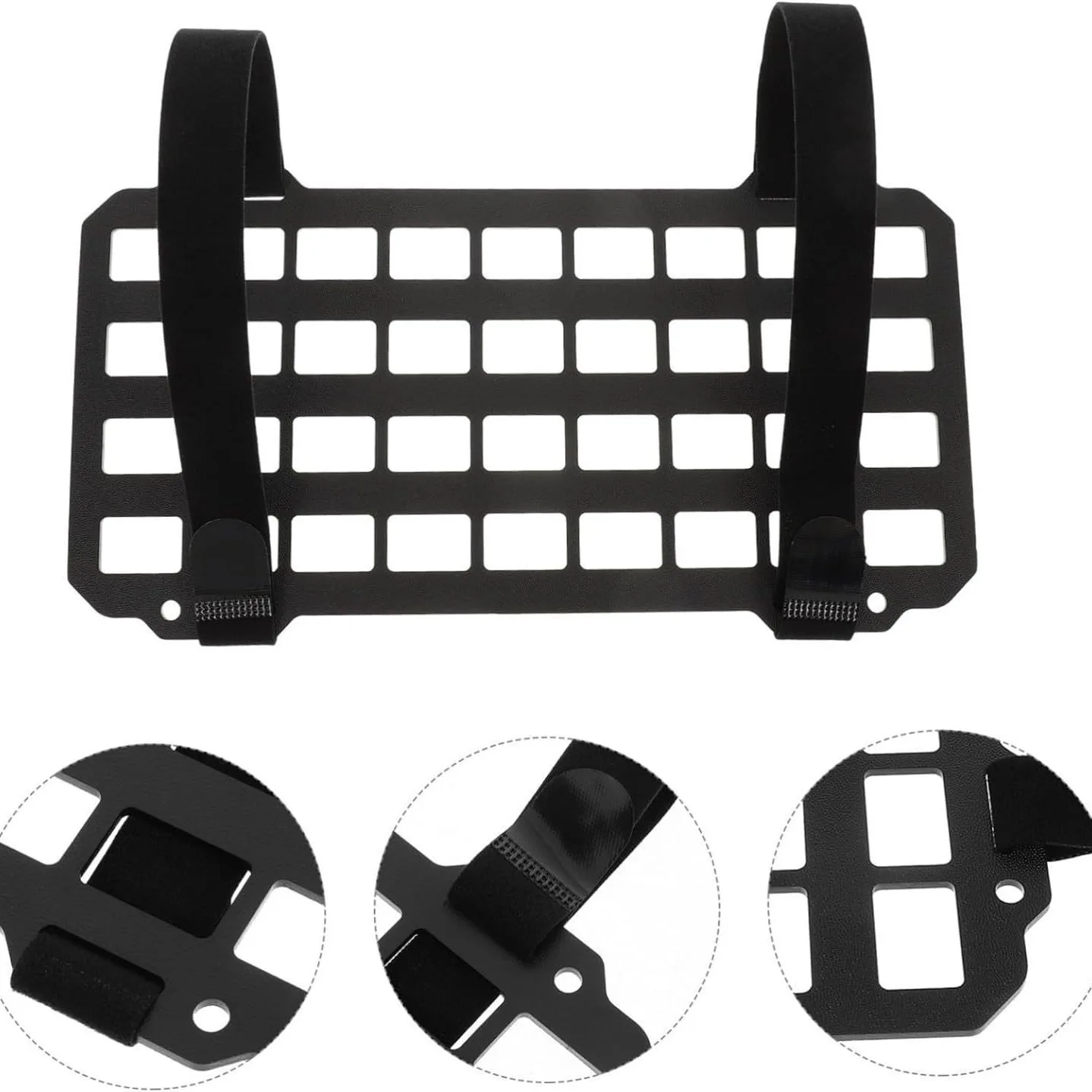 Tactical Sun Visor/Seat hanging plate/Side hanging plate vehicle ABS plastic Molle panel accessories EDC tool Car hanging plate