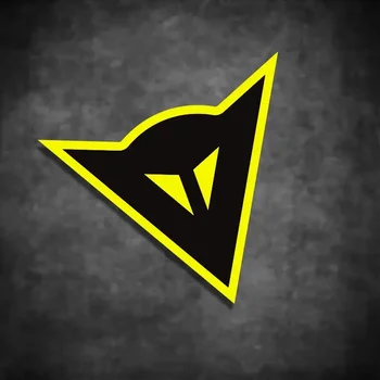 Pegatinas triangulares para motocicleta, calcomanías de vinilo autoadhesivas para casco de carreras, impermeables, decoración con logotipo de tanque de combustible, 1 unidad/2 piezas