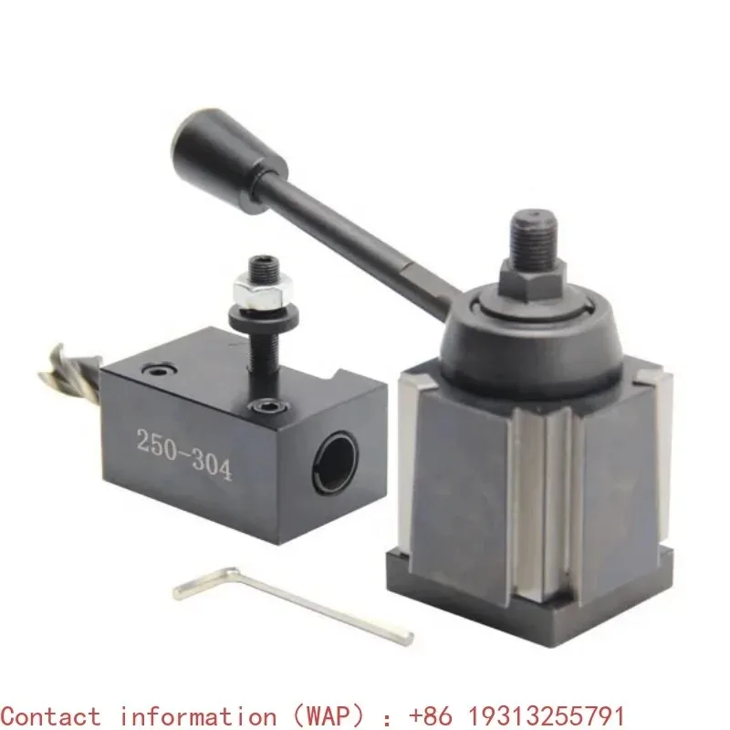 【Best-selling】Manual and CNC Lathes Indexable Quick Change Tool Post and Toolholders Piston Type 250-100 250-200 250-300