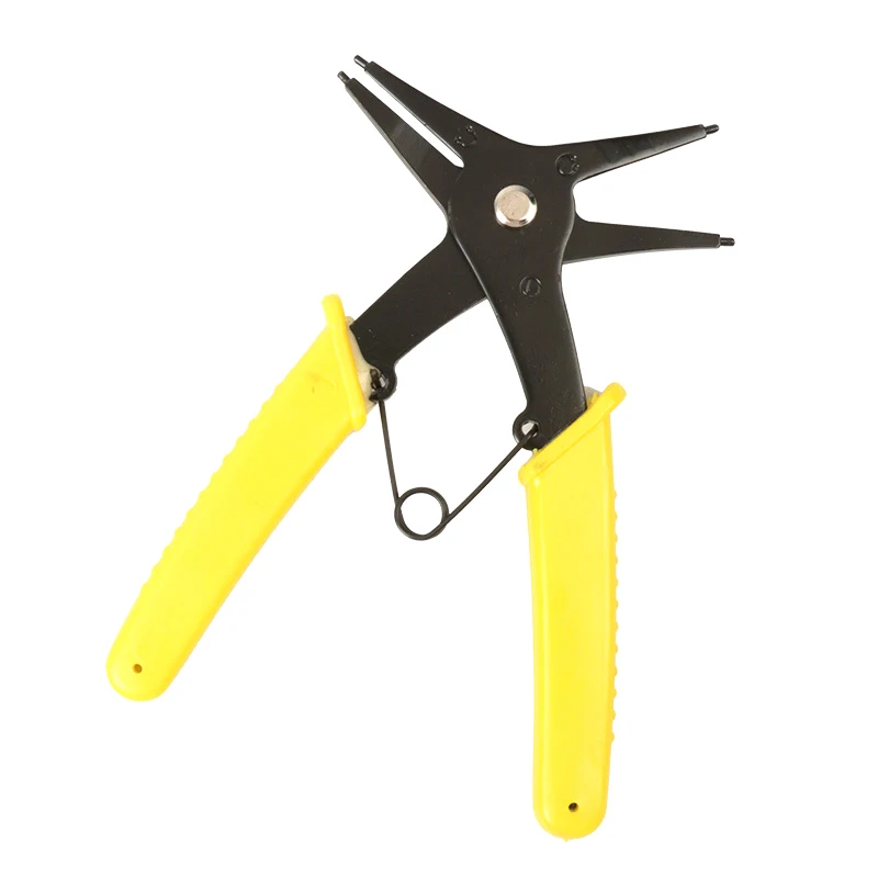 Dual Use 2 In 1 Circlip Pliers Internal External Retaining Ring Pliers Inner Card Outer Retaining Ring Pliers Car Repair Tool