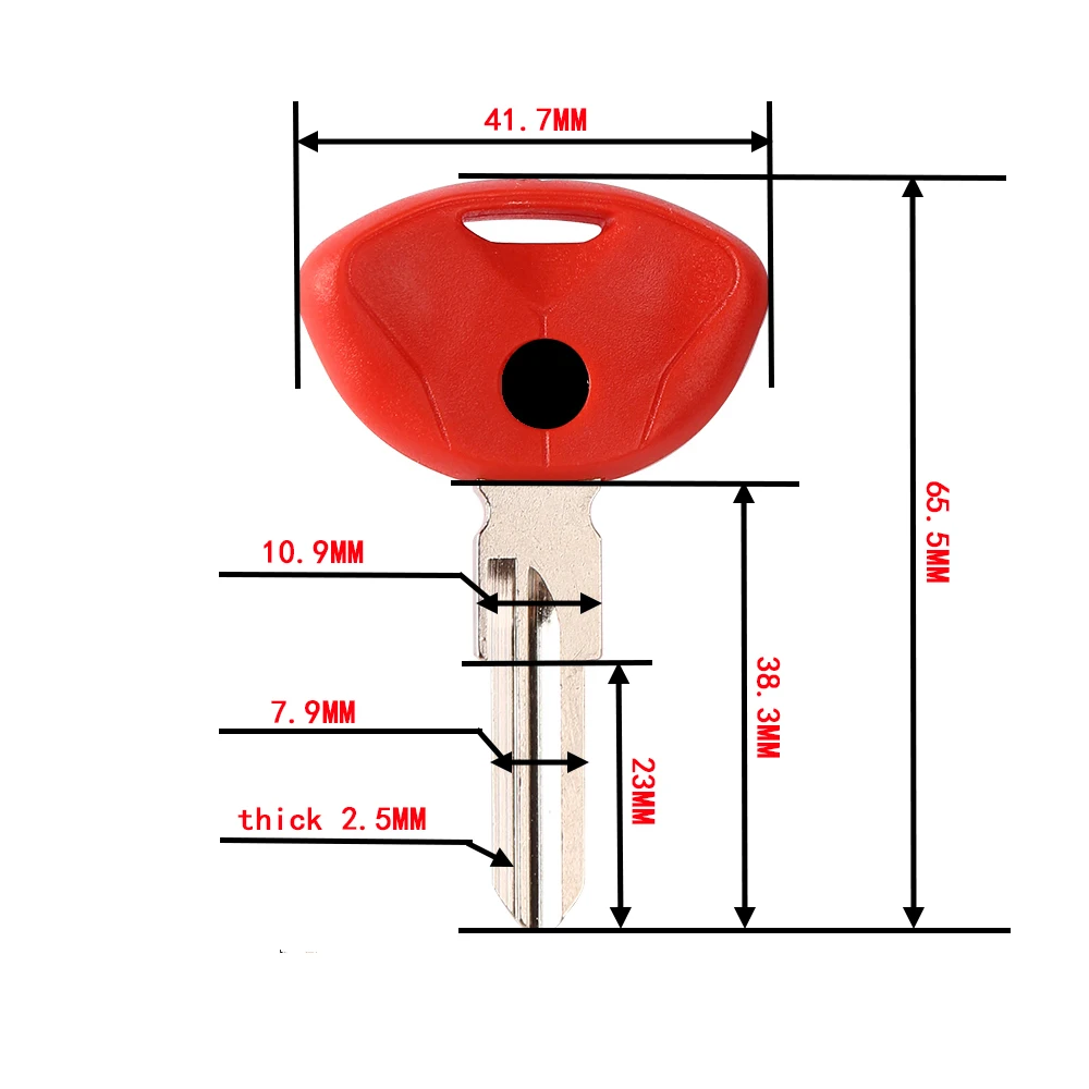 Motorcycle Blank Key Replace Uncut Keys For BMW C650GT C600 SPORT C1-200 C1 C650 GT C 600 C 650
