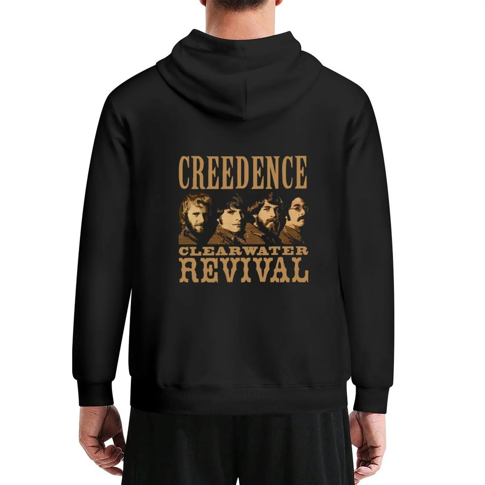 

Creedence Clearwater Revival Hoodie japanese style mens designer clothes men clothing men's winter sweater pullover hoodies
