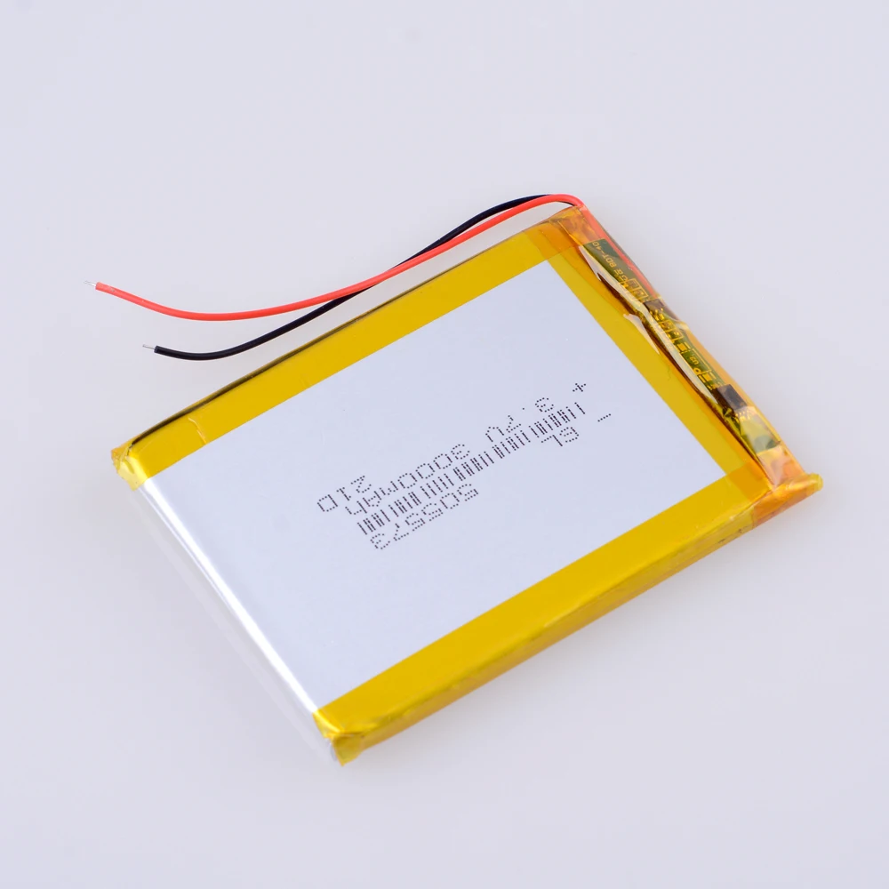 3.7V 3000MAH 505573 Lithium Ion Polymer/Li-Ion แบตเตอรี่สำหรับของเล่นแบตสำรอง GPS Mp3 Mp4เก่าสมาร์ทโฟน Registrar