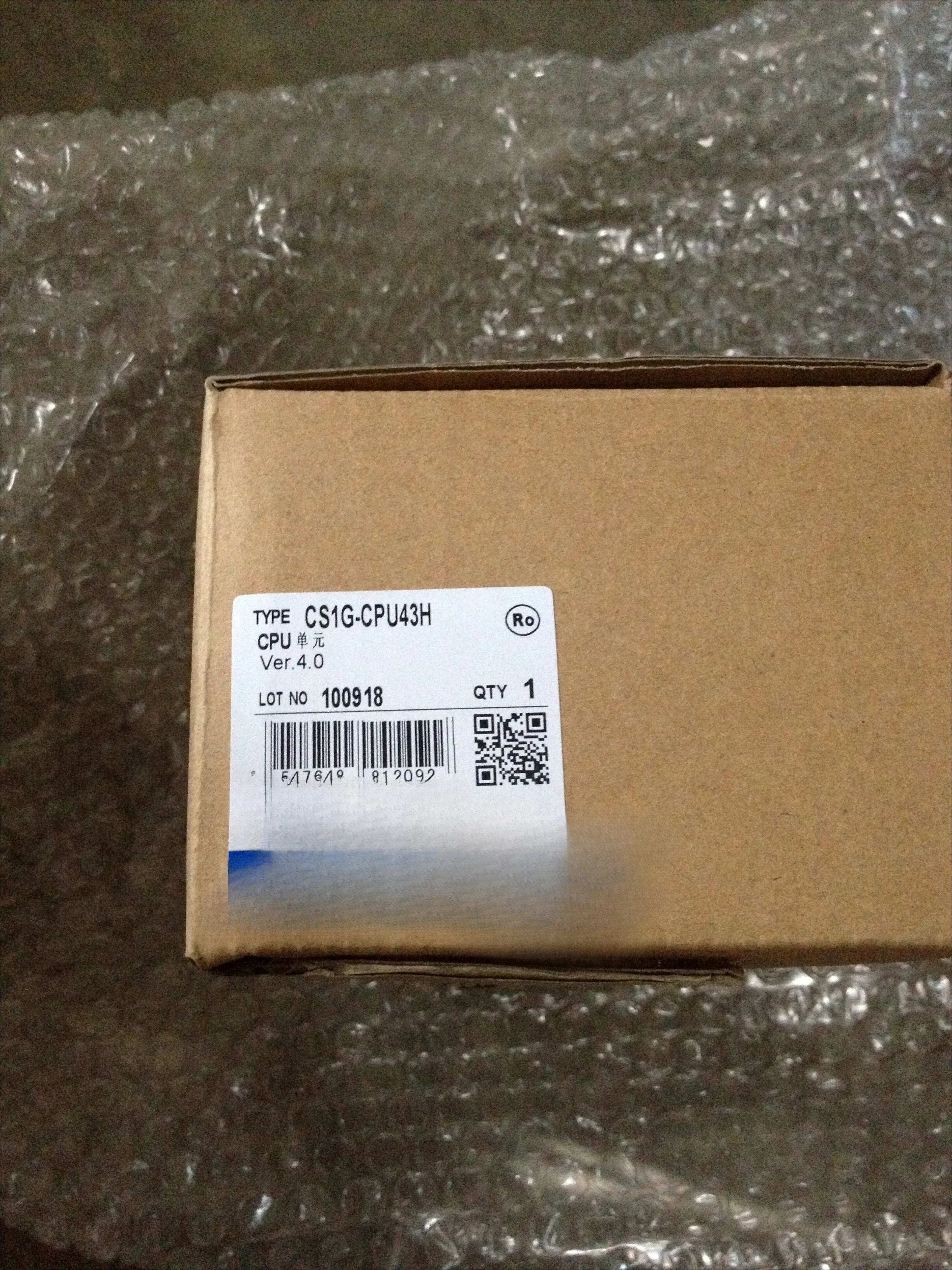 Factory Direct Sales, Original And Genuine CPU Module CS1G-CPU43H