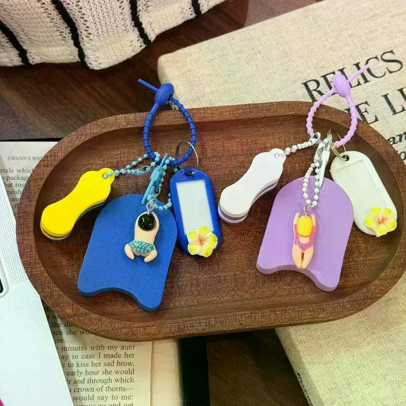 Floating Keychain For Boat Keys Marine Fishing Float Key Chain Swimming Ocean Style Floating Key Ring With Great Buoyance