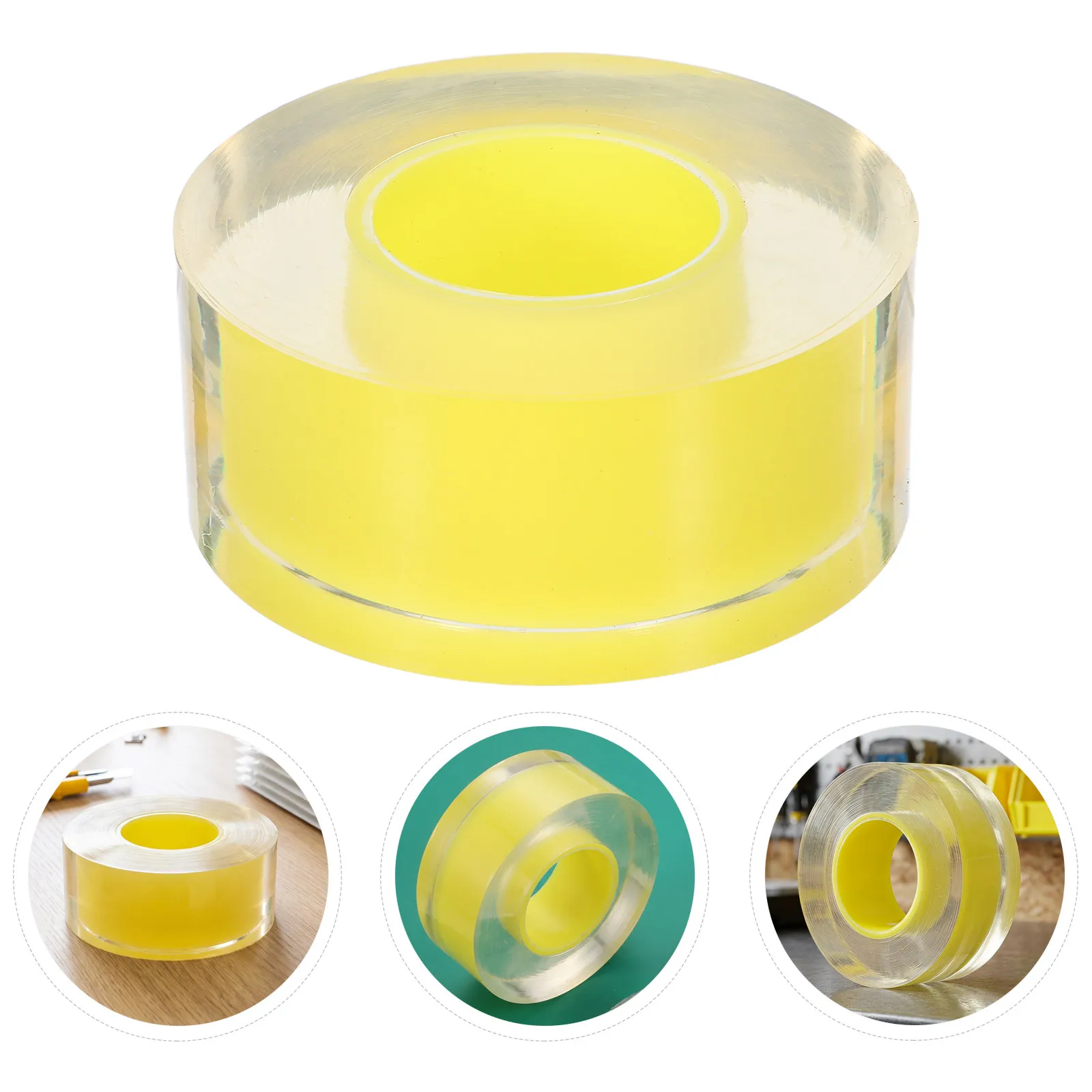 1 Roll Transparent PVC Watch Protective Film Static Cling Anti Scratch Protective Tape for Jewelry Workshop Repair Storage