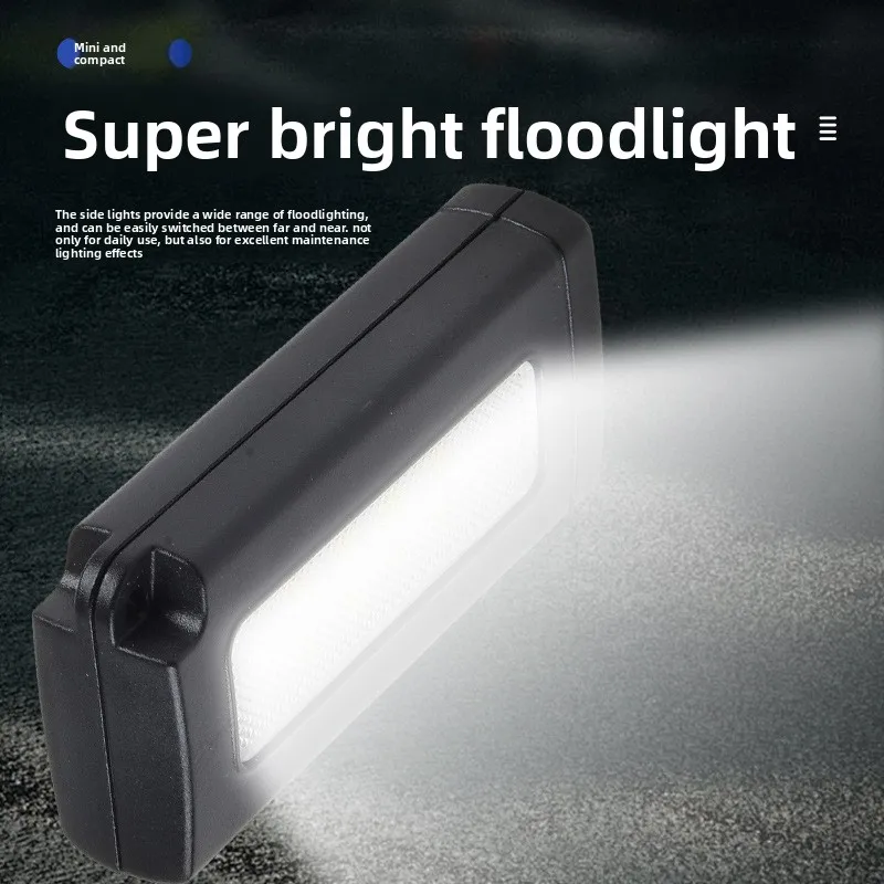 Mini Keychain LED Light Super Bright Rechargeable Portable Flashlight High Brightness Outdoor Pocket Lamp Small Size