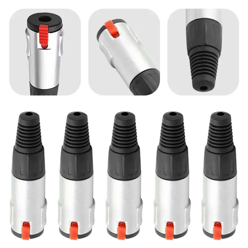 

1/4 дюйма аудио стерео разъем 6,35 мм 6,35 мм штекер с фиксацией TRS гнездовой разъем кабеля для микрофона микрофона