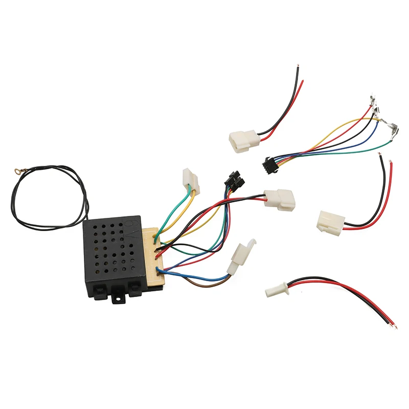 1Set bambini bambini ruote elettriche per auto elettriche sistema di controllo Radio telecomando Transmisst 27mhz + Kit completo ricevitore 6V 12V