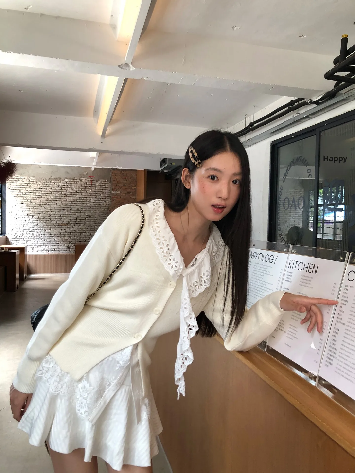 

Red Celebri Knitted Open Cardigan Women's Early Autumn Aosphere Korean Design Outerwear Top Small ence Sweater Jaet