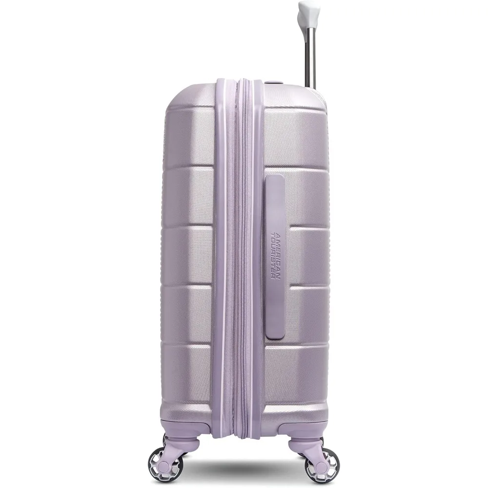 

Stratum 2.0 Expandable Hardside Luggage with Spinner Wheels, Purple Haze, Carry-on