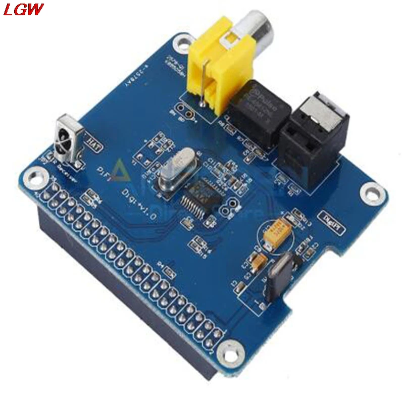 Raspberry Pi 3/2 substitute HIFI DiGi+ digital sound card I2S SPDIF WM8804G optical front module