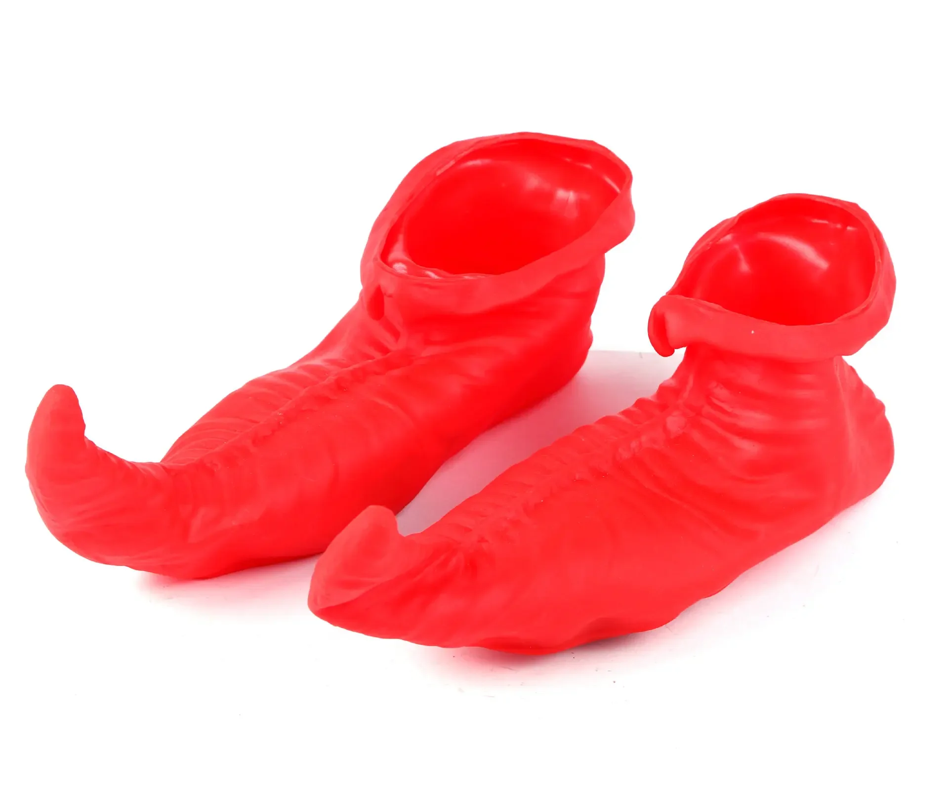 Halloween Party Erwachsene Kostüme Cosplay Kleid Clown Schuhe Joker Spitze Schuhe Elf Latex Schuhe