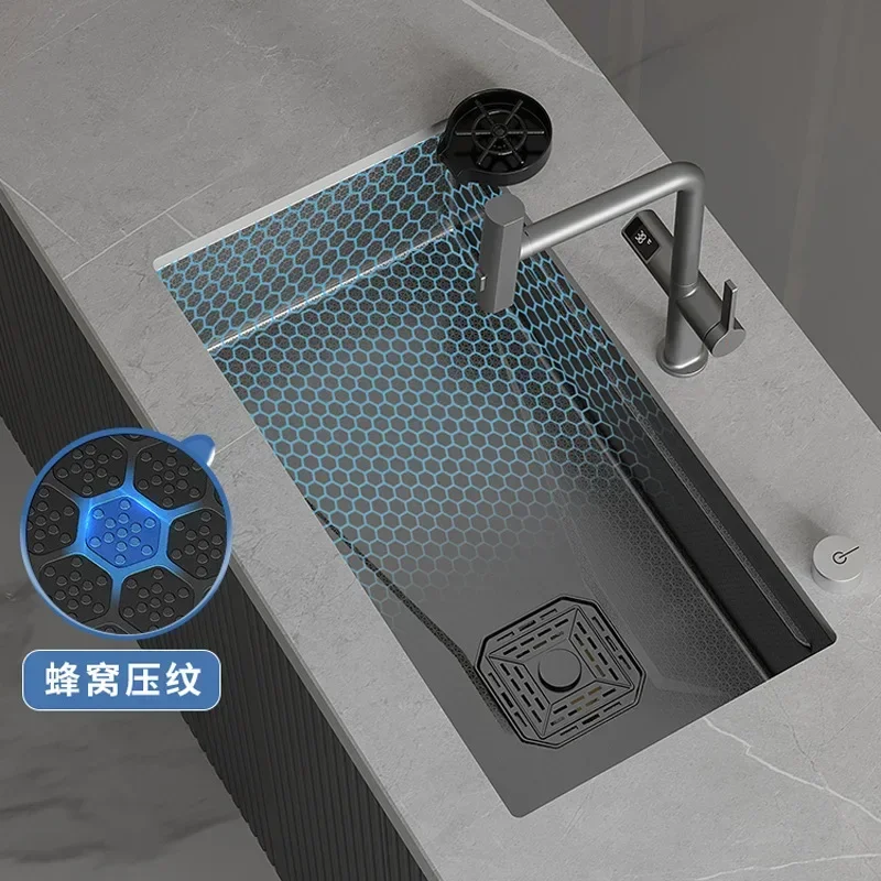 4.0 Liquid Ash Honeycomb Undercounter Basin Sink