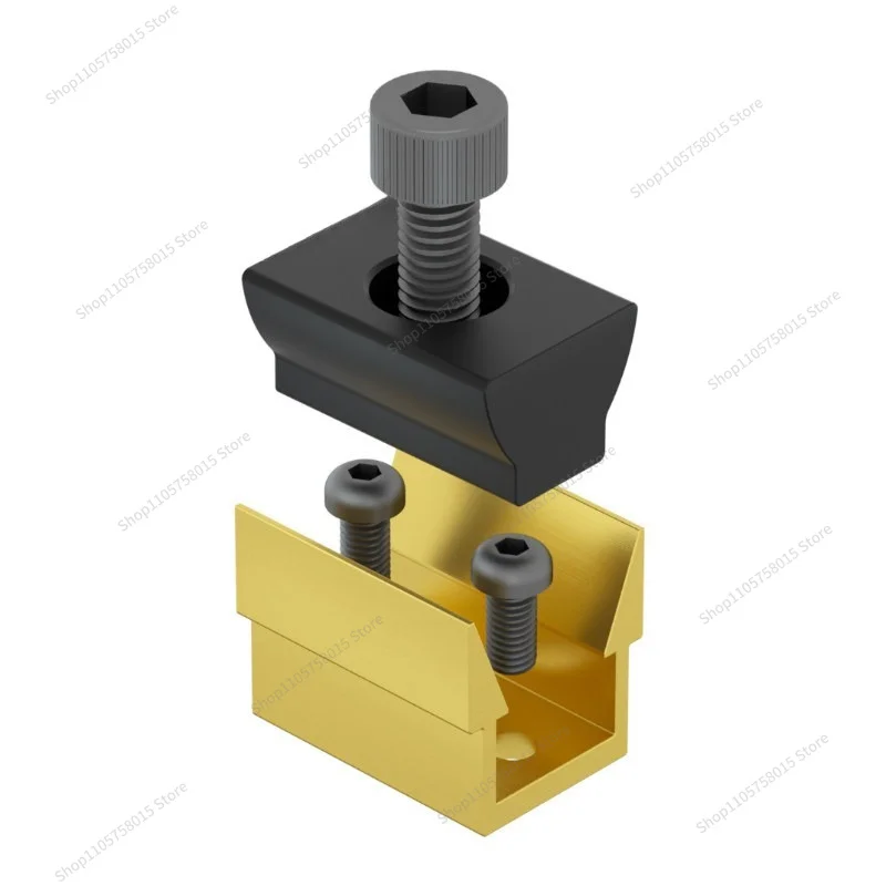 For CNC Machining Center OK Fixture, Multi-batch Product Processing Small Mini Fixed Block Profiling Special-shaped Soft Claw