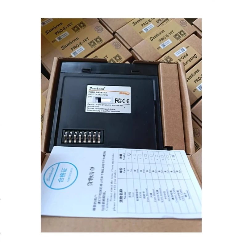 Samkoon PRO MAX Series PRO-E-4AI PRO-E-4AO PRO-E-4PT PRO-E-NET-START PRO-E-NET-END Modulo di espansione PLC tipo bus