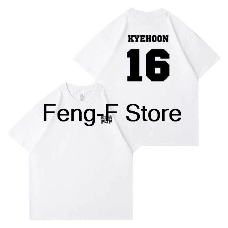 Y2K KickFlip T Shirt Kpop Fashion Flip It Kick It Concert Same Print T-shirt Women Men High Quality Cotton Short Sleeve Tee Tops