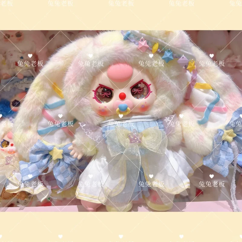 بطاقة معلقة محدودة أصلية للأطفال بثلاثة 400% بألوان قوس قزح شرقي يمر عبر العالم مجموعة ألعاب عصرية هدية عيد ميلاد #2