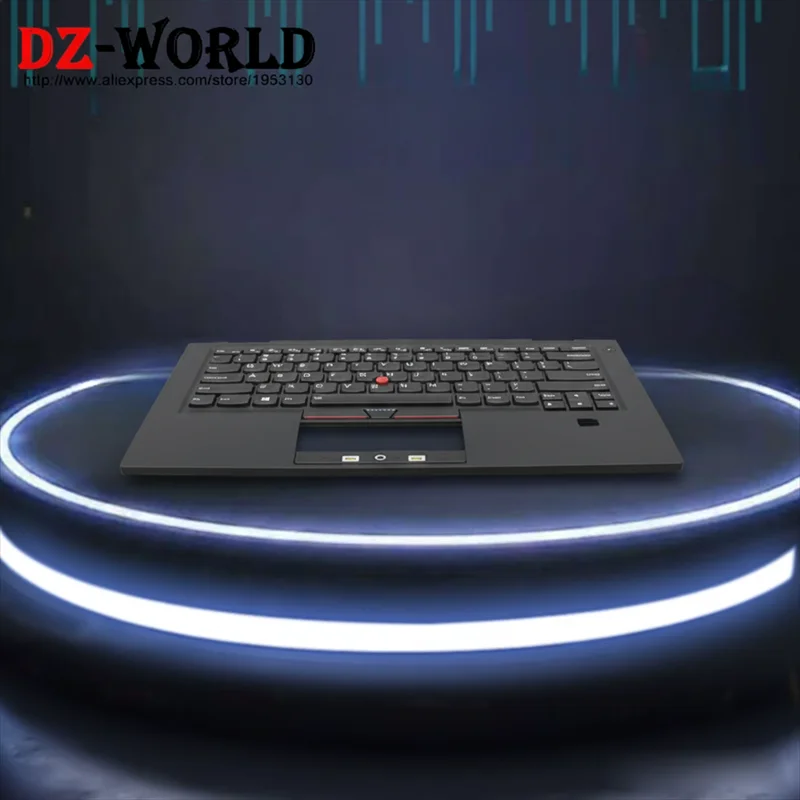 

For Lenovo Thinkpad X1 Carbon 4th Gen 4 G4 Keyboard Upper Case Palmrest Shell Cover Black 01AV154 01AV181 01AV161 01AV182 01AV15