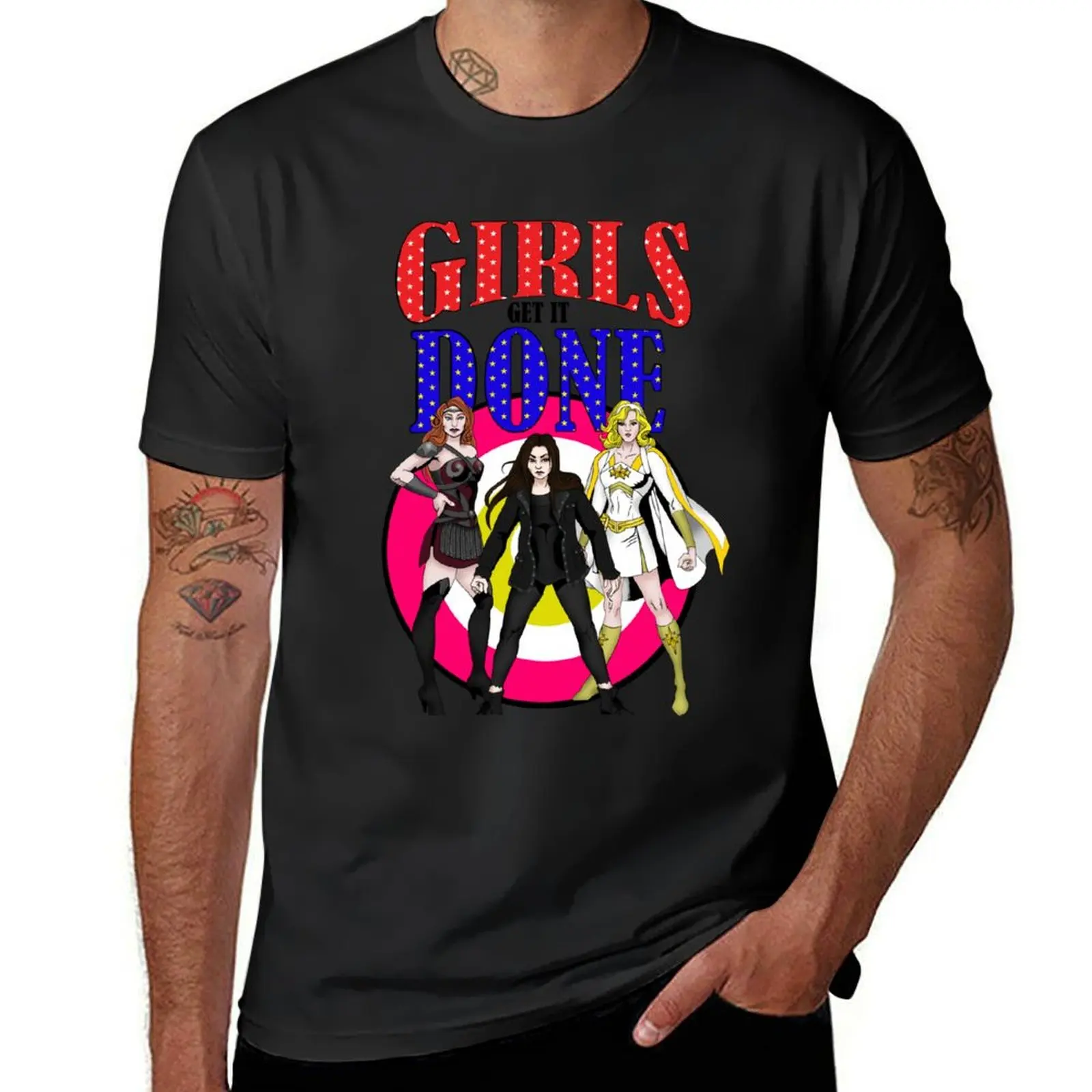 Girls Get It Done - The Boys T-Shirt funnys oversizeds slim fit t shirts for men