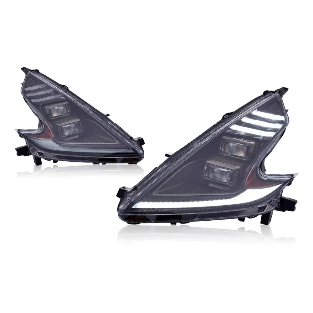 

Car Headlight Front Bumper Lamp Assembly For Nissan 370Z 2008-2019 Modified Daytime Running Light Turn signal Auto Accessories