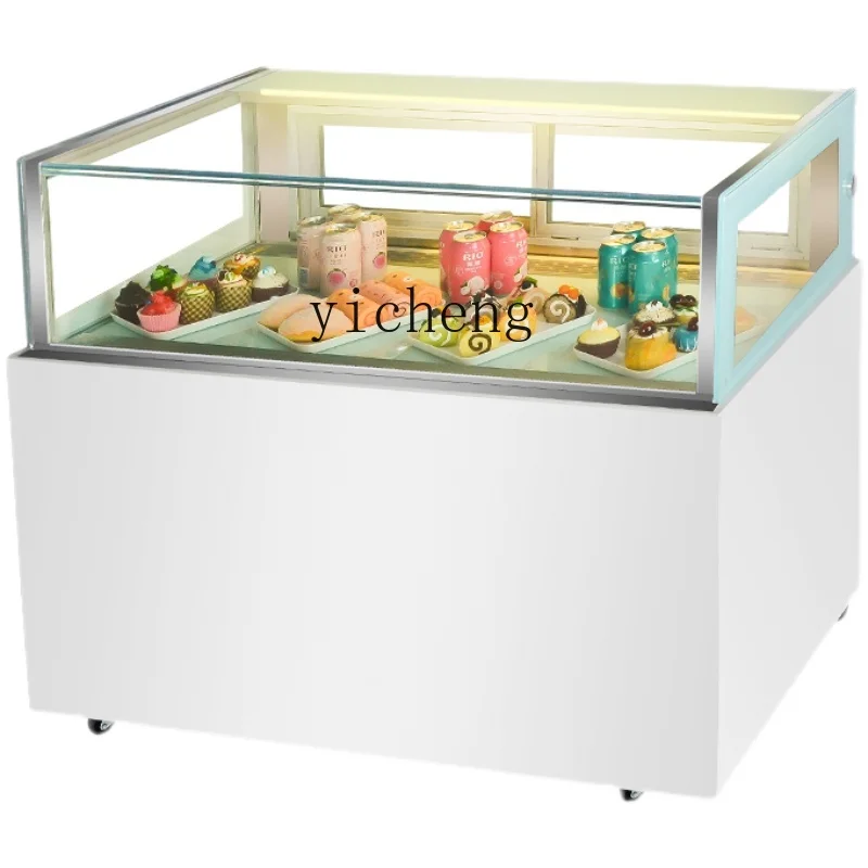 ZF Cake Show Case Air-Cooled Dessert Fresh-Keeping Single Layer Animal Cream Refrigerated Cabinet