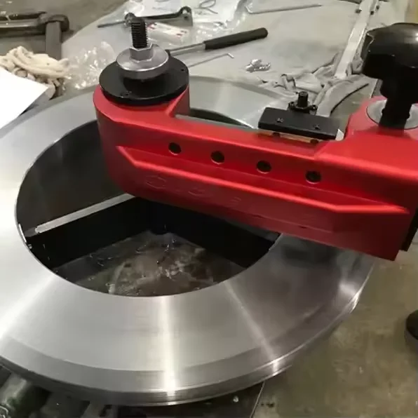 MFC-350 Quick Portable Manual Flange Facer MFC350 Hand Power Facing Machine