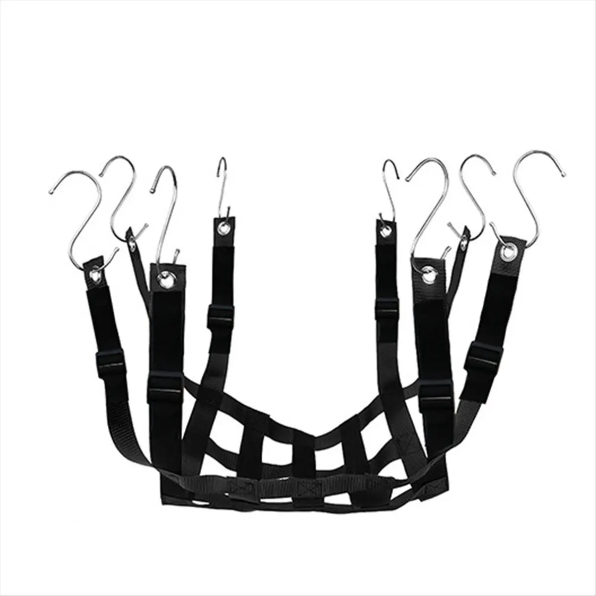 A013 Adjustable Height Planter Inserts Elastic Planter Lift Riser Insert with Hooks Planter Inserts for Pots Planter