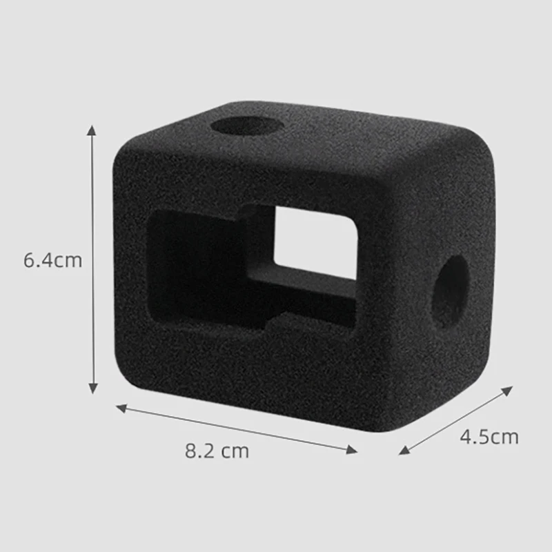 For Gopro9 HERO9 Windproof Foam Sponge Cover Windscreen Cycling Noise Reduction Protection Accessories Anti-Scratch