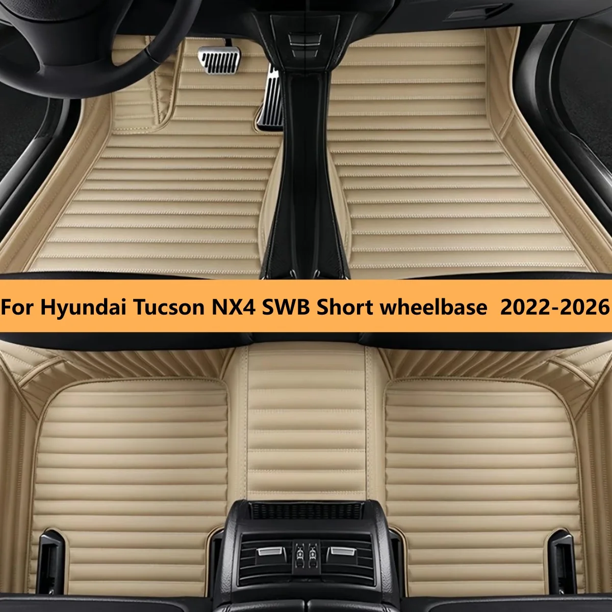 

Автомобильные коврики на заказ для Hyundai Tucson NX4 SWB (короткая колесная база) 2022-2026 гг., автоаксессуары, автомобильный ковер